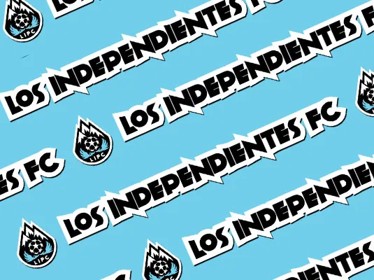 Los Independientes FC branding